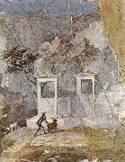 unknow artist Wall painting a pastoral scene in the romantic style,from pompeii USA oil painting artist